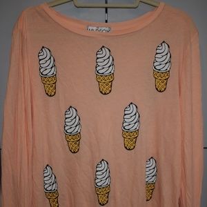 WILDFOX Ice Cream Cone top Size M